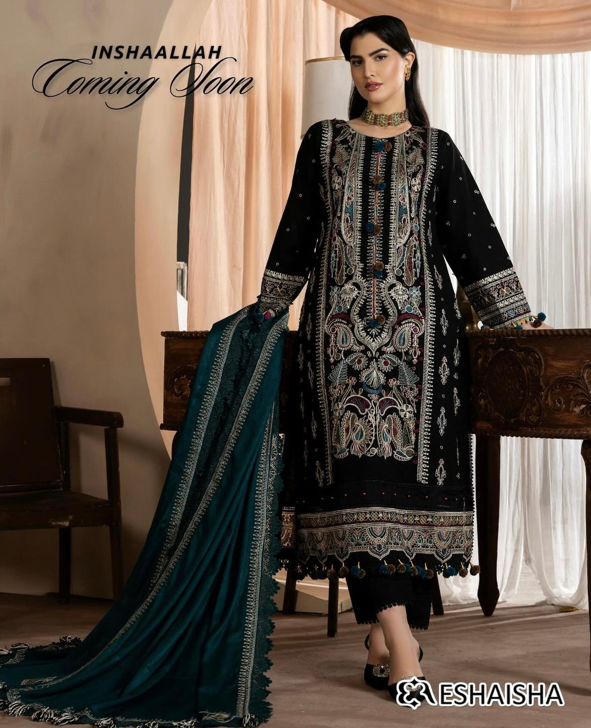 Eshaisha winter luxury collection_REGAL BLOOM