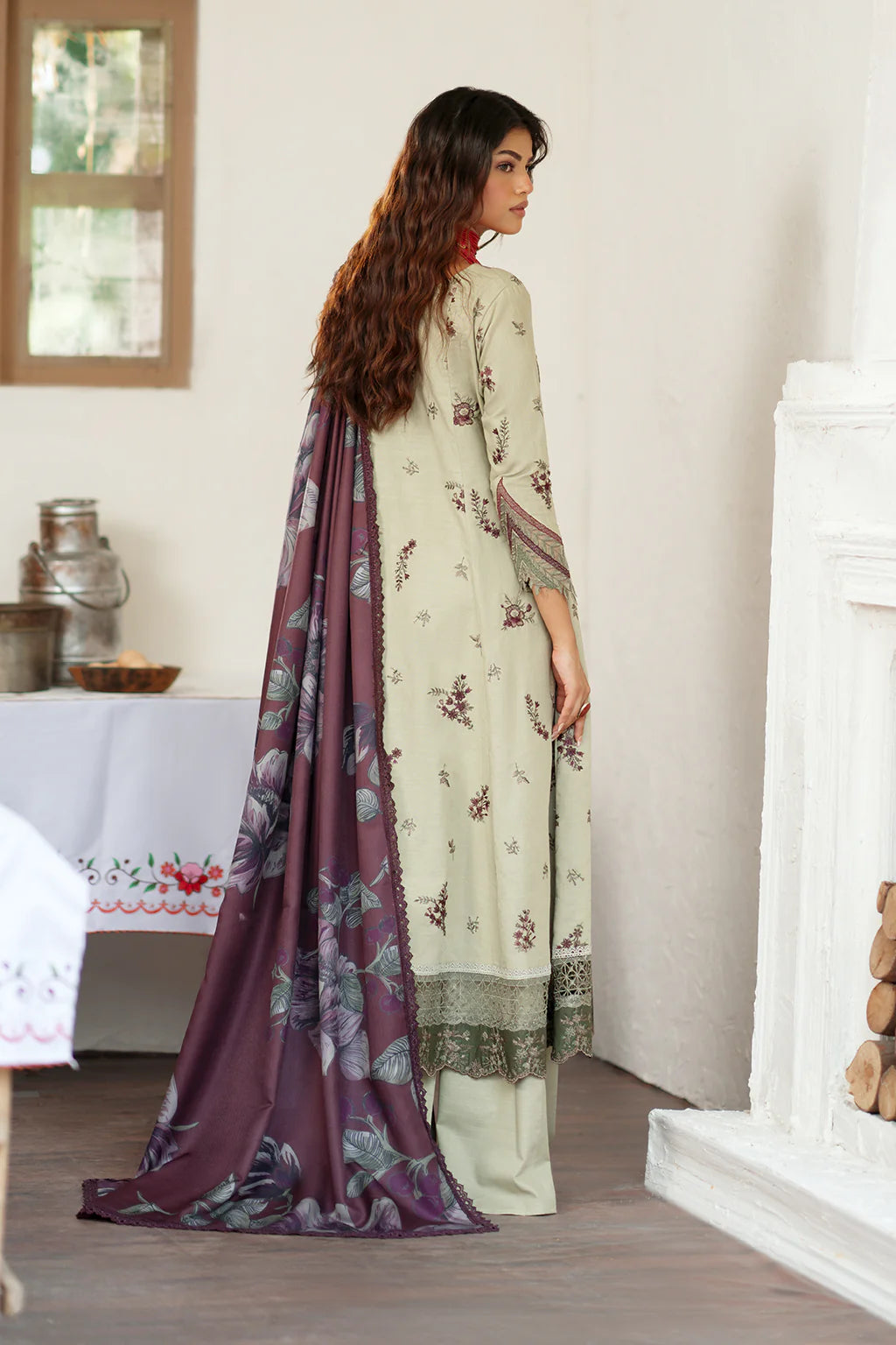 IPK-12 EMBROIDERED KHADDAR