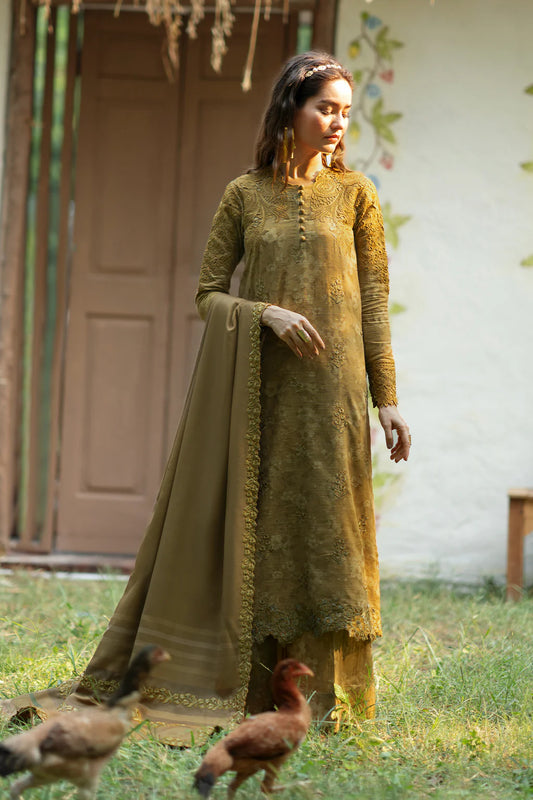 IPK-02 EMBROIDERED SLUB KHADDAR